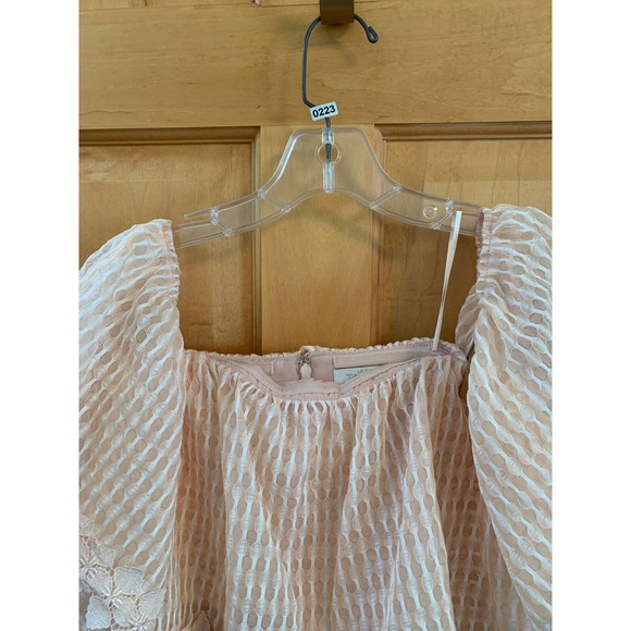 NWT, LA MAISON Talulah Women’s Off The Shoulder Popover Dress, Size Large K223 - Picture 2 of 16